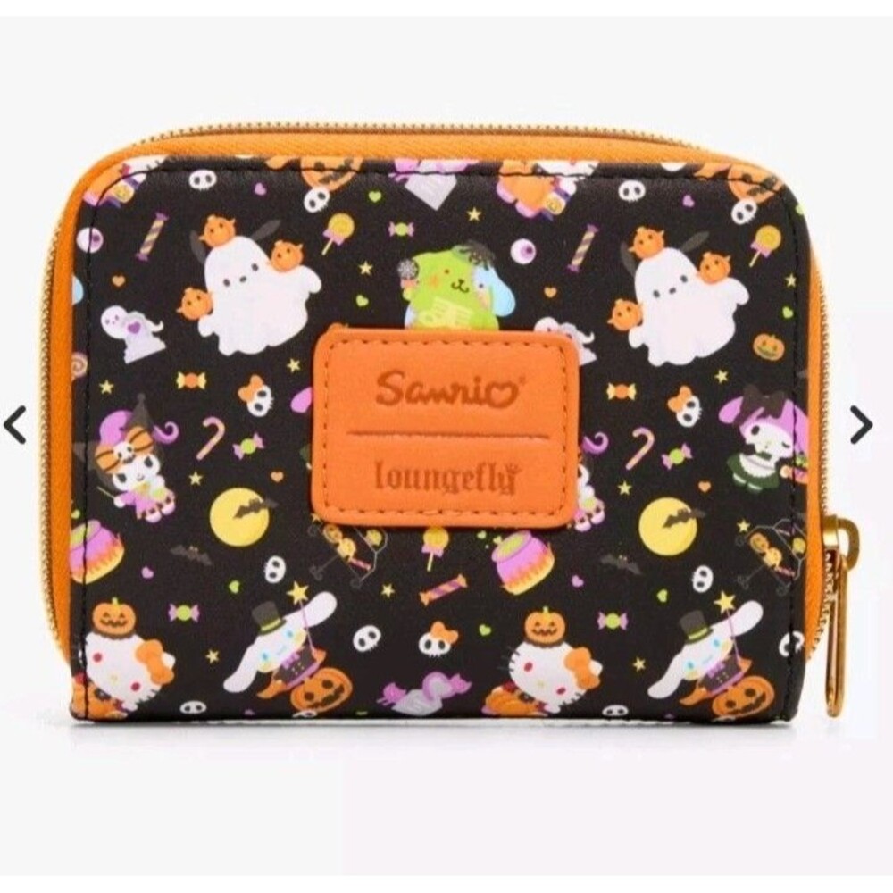 NWT Loungefly Hello Kitty And Friends Halloween Wallet